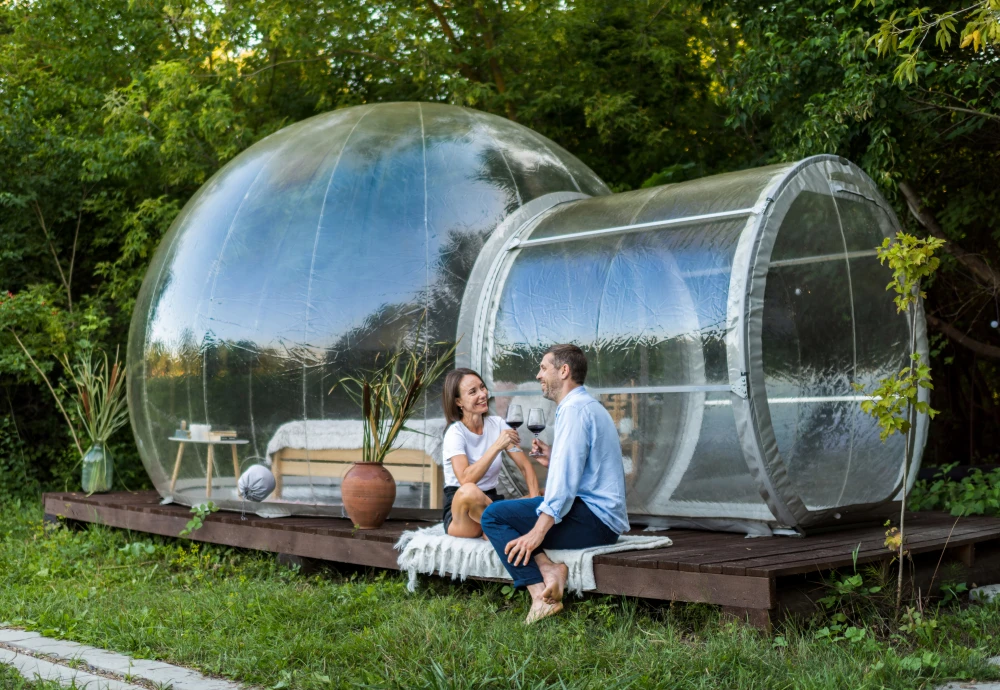 glamping bubble tent near me