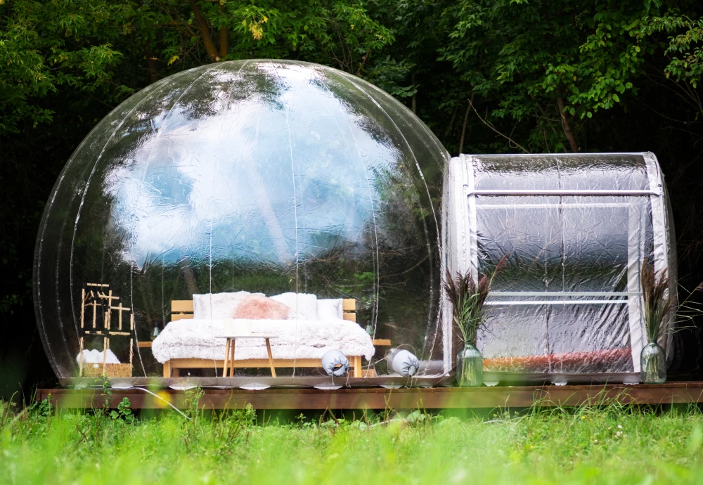 diy inflatable bubble tent